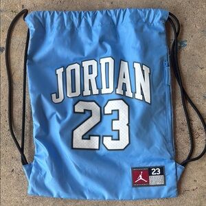 Jordan Blue Drawstring Bag